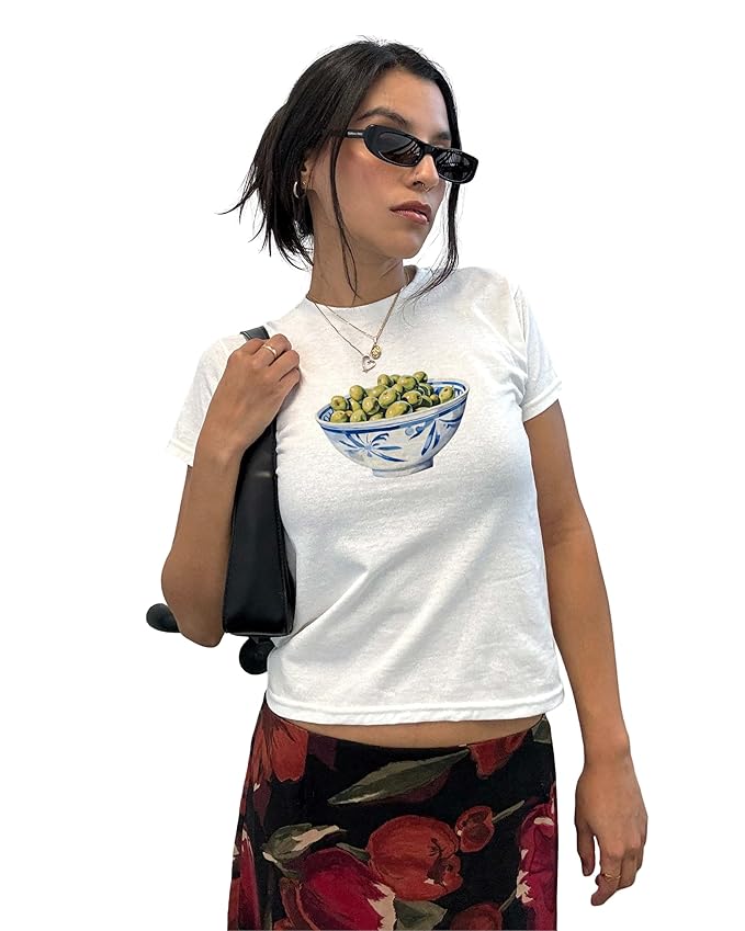 Y2k Baby Tee for Women